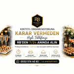 Açılış Kokteyl İkramlıkları ve Eksiksiz Organizasyon Hizmeti | 7/24 Anında Teklif