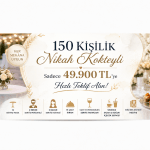 Kendi Evinizde, Bahçenizde veya Villanızda Parti Organizasyonu | 39.900 TL Fırsatıyla Hemen Teklif Alın