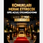 Her Bütçeye Uygun 100 Kişilik Kokteyl | 34.900 TL, 24 Saat Hizmet Garantisiyle Hızlı Teklif Alın